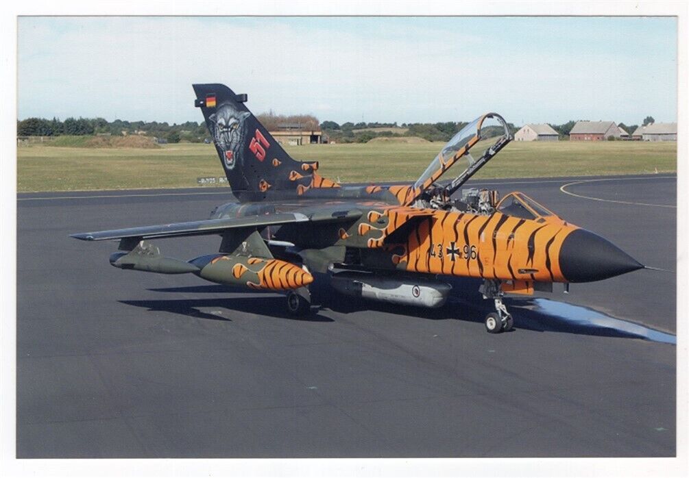 2003 German Luftwaffe Panavia Tornado IDS 43+96 Original 4x5.87 Photo