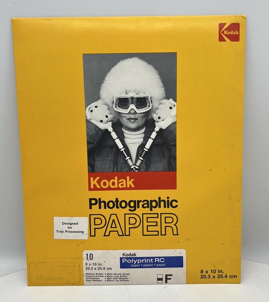 New Vintage Kodak Photographic Paper Kodabrome II RC (8x10) *Fast Shipping
