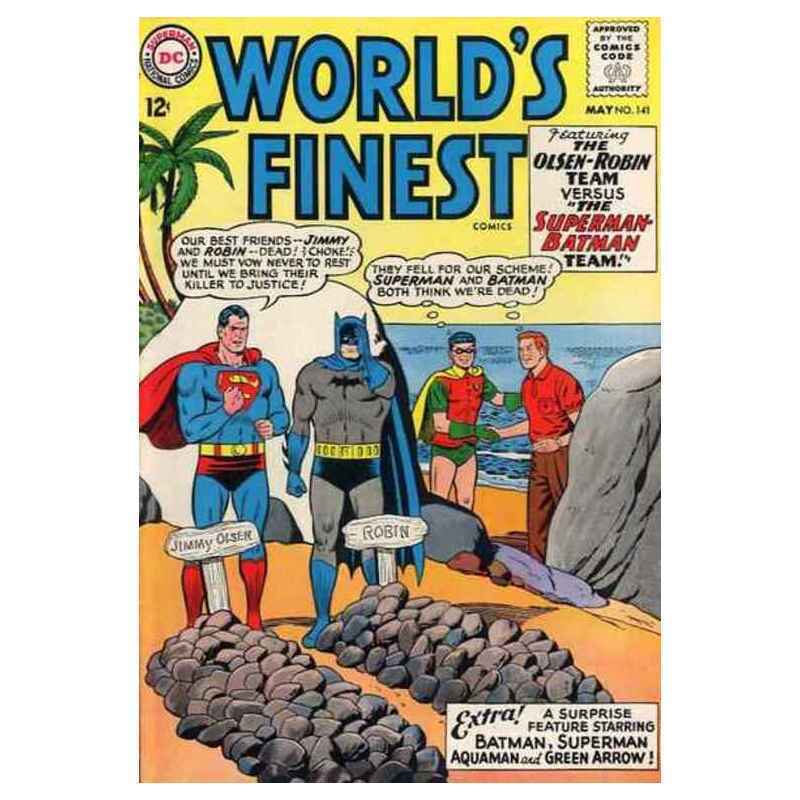 World's Finest Comics #141 in Very Fine minus condition. DC comics [n@