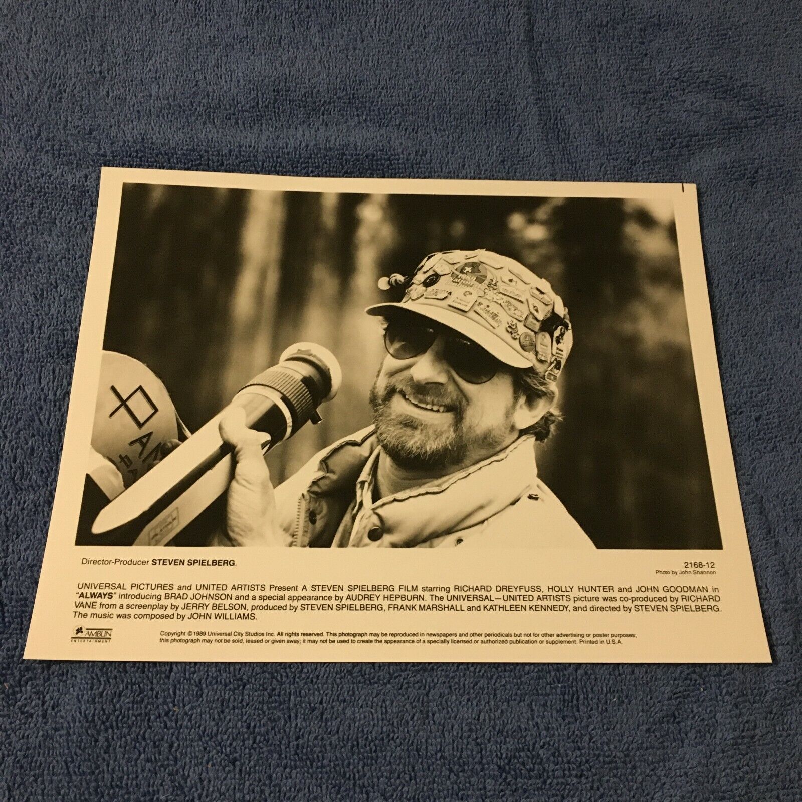 1989 Press Photo Steven Spielberg, Director-Producer - Always - 2168-12