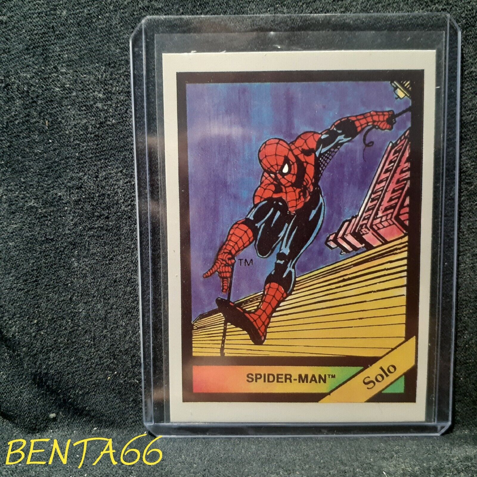 1987 Marvel Universe Series 1 🔥 Spiderman Red Suit #58 Rookie Card 