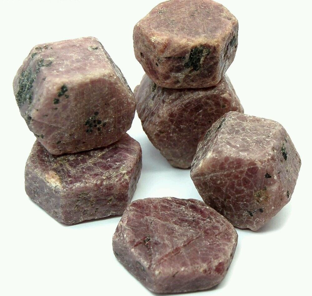 500 Carat Rough Ruby Sapphire Natural Corundum Crystals 1/4lb 