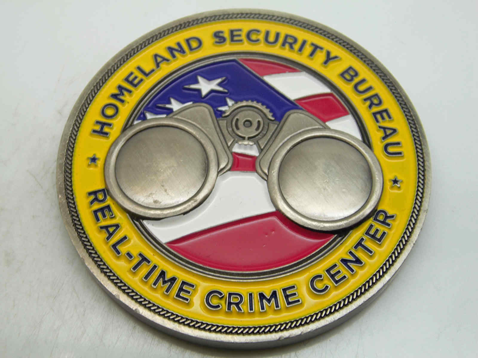 REAL TIME CRIME CENTER DEPUTY SHERIFF CHALLENGE COIN