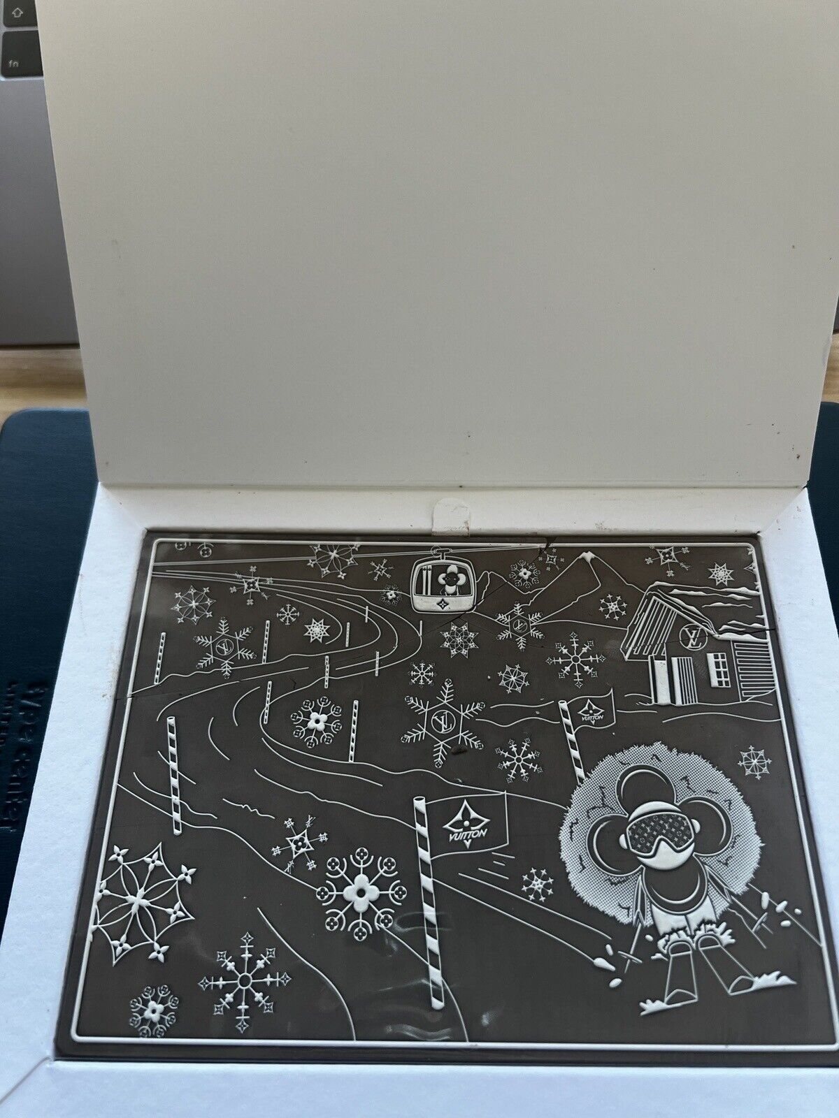 Louis Vuitton Chocolate Design Christmas SkI Holidays VIP Gift Authentic LV