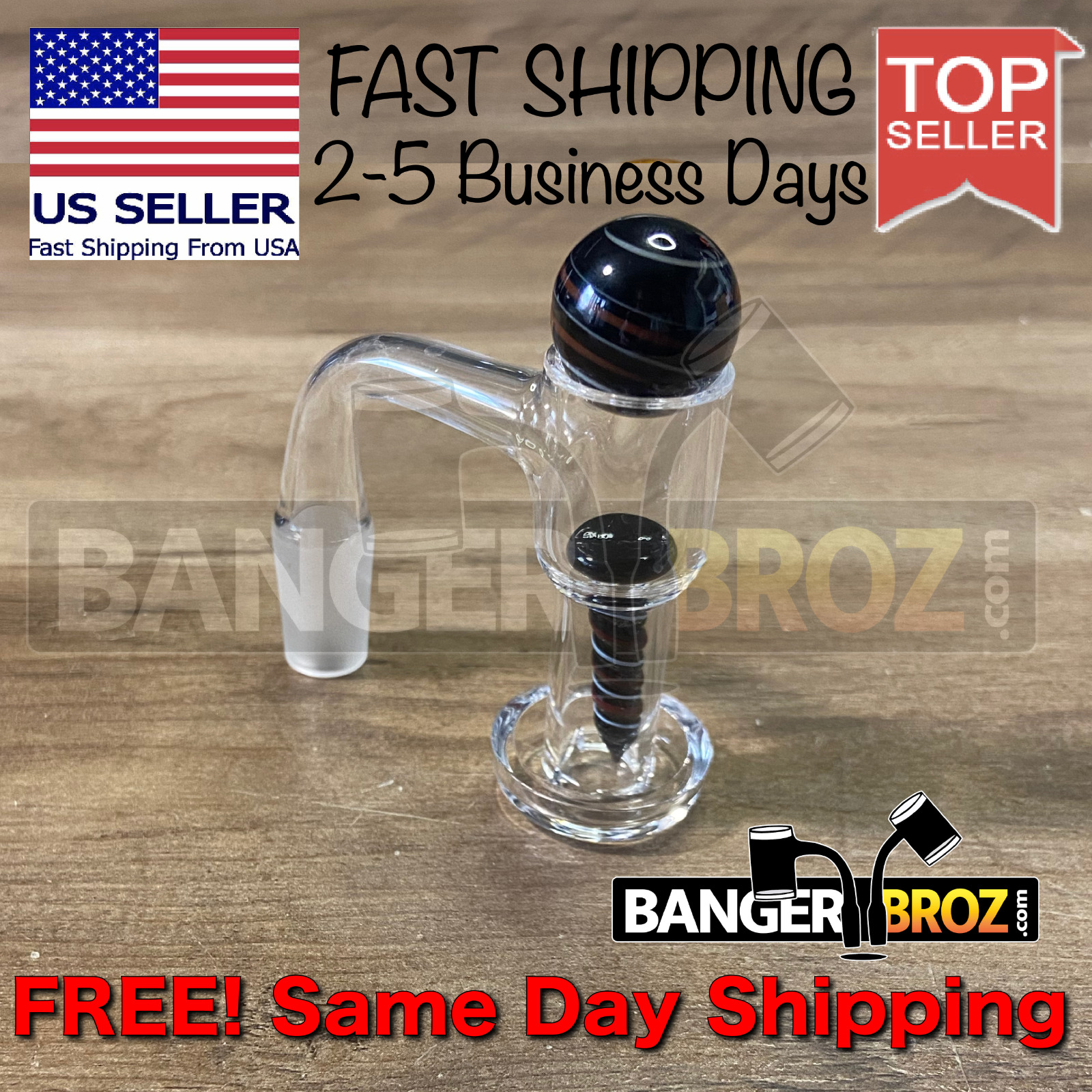 14mm Male 90 Degree Quartz Ash Catcher For Hookah Rig Water Bong Ships from 🇺🇸