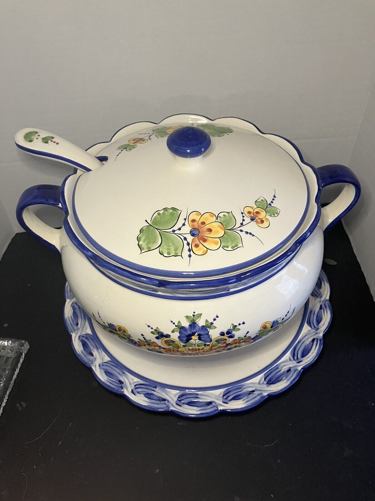 Vintage Jay Wilfred Soup Tureen Set made in Portugal