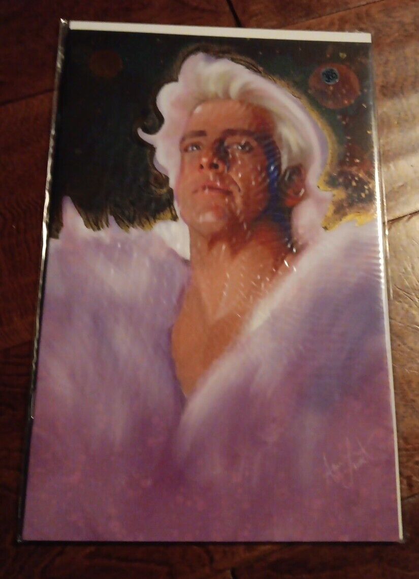🔥CODE NAME RIC FLAIR  Virgin  Whatnot Exclusive Gold Spot foil 330 Books made🔥