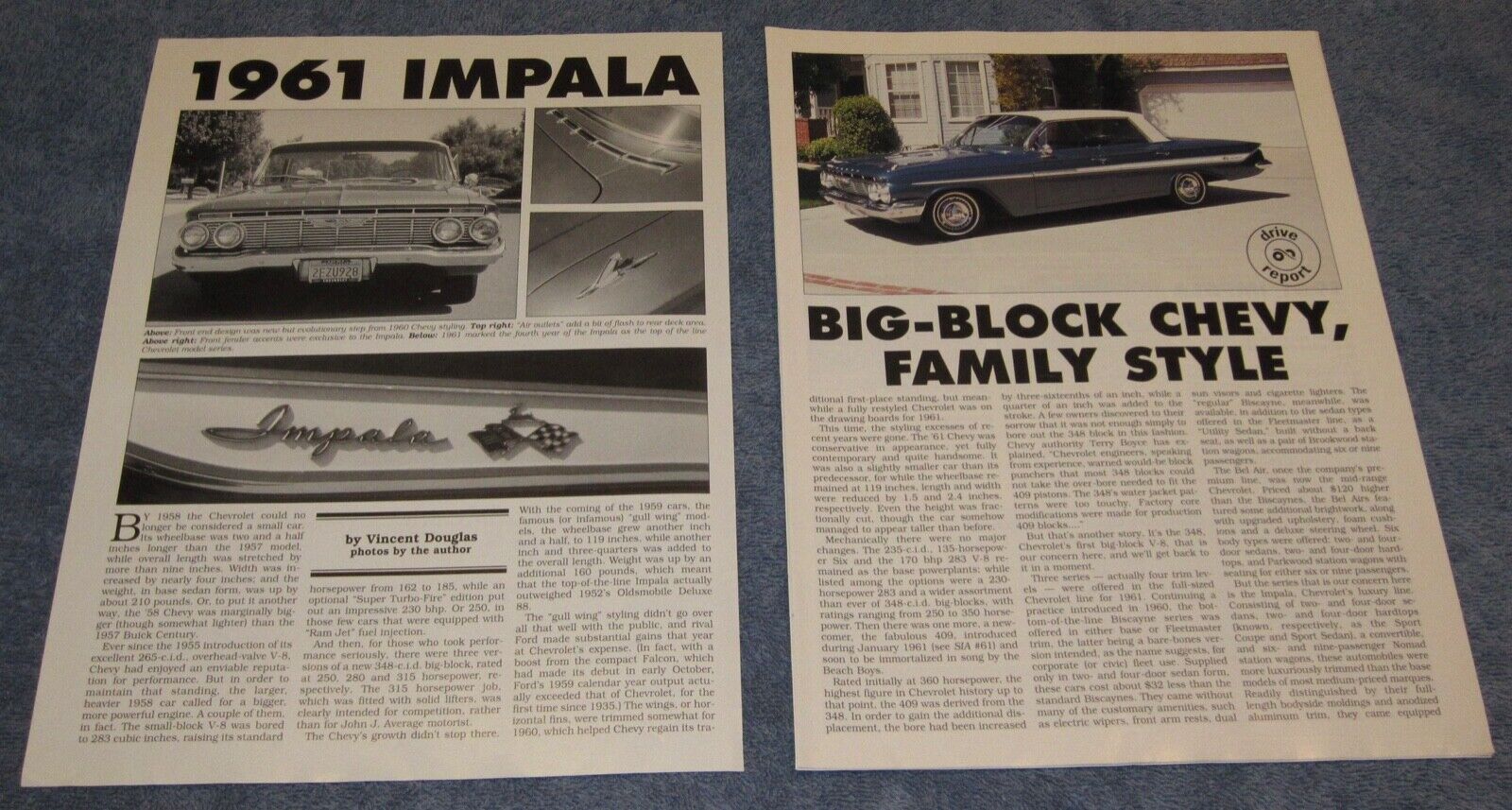 1961 Impala 409 4-Door Sport Sedan \