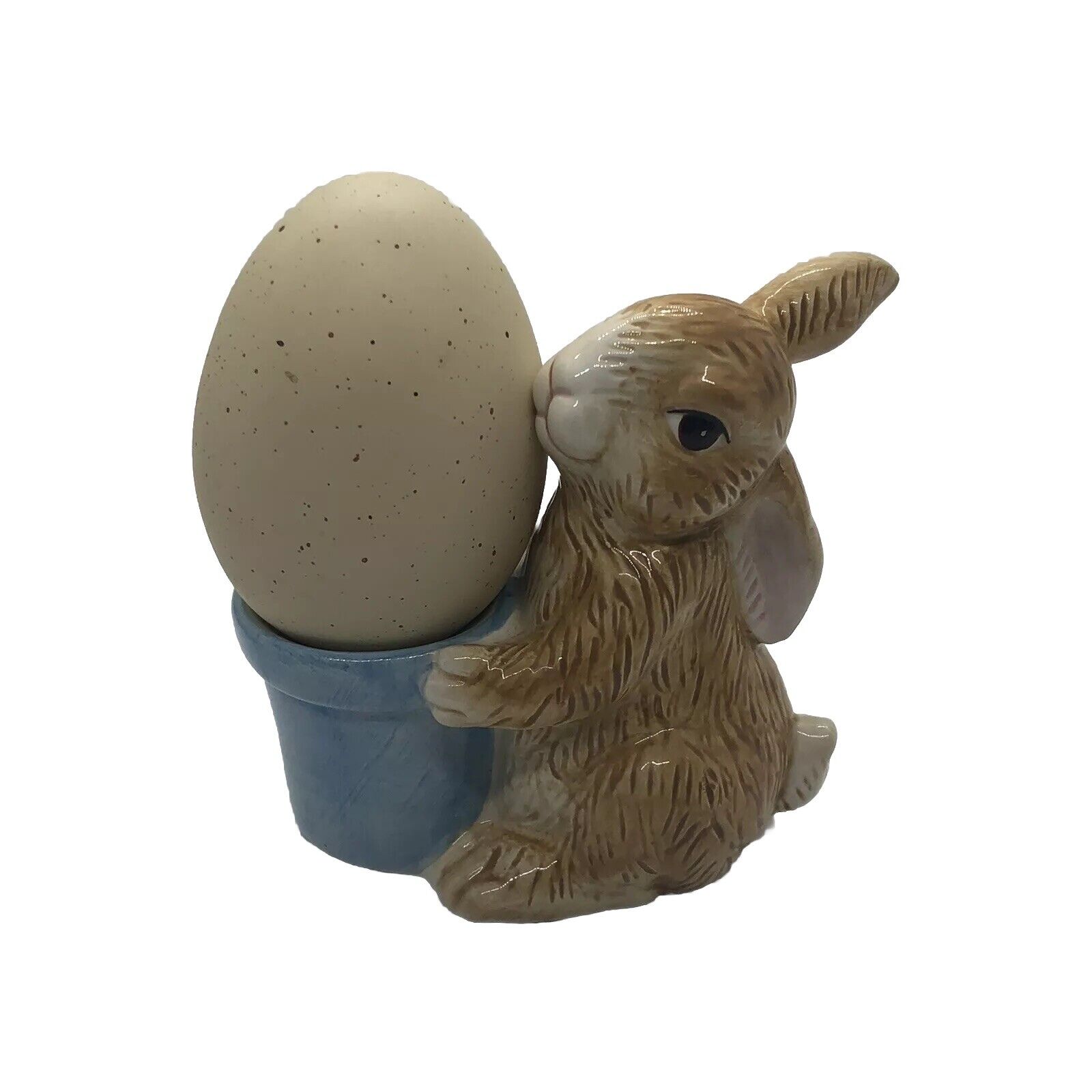 Easter Egg display Cake Stand Egg Holder Bunny Beige Egg REPLACEMENT 3.5” Costco