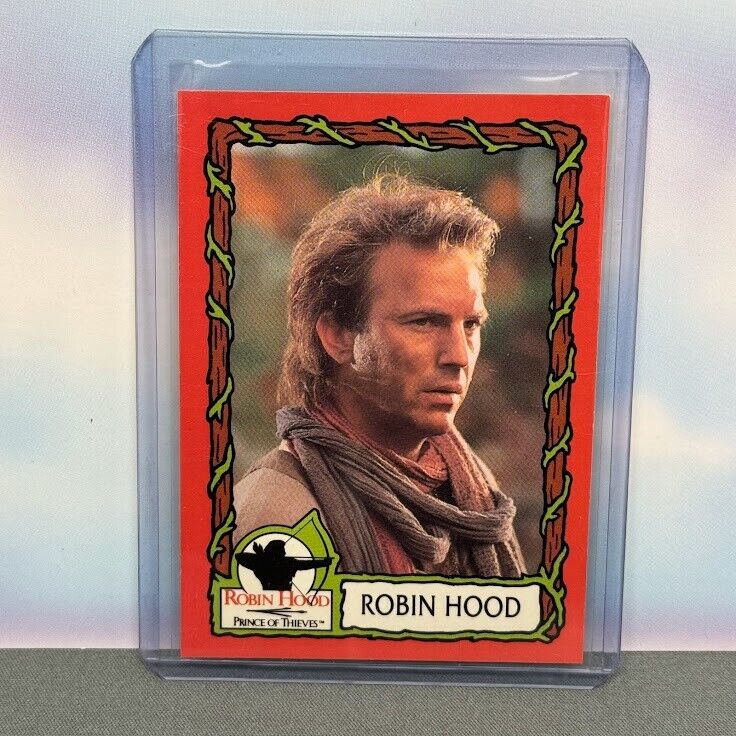1991 Topps Robin Hood Prince of Thieves Robin Hood Kevin Costner #2