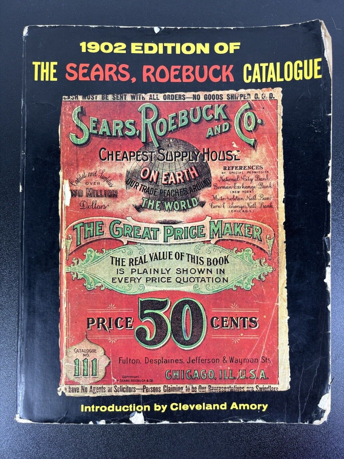 Vintage 1902 Edition of The Sears Roebuck Catalogue- 1969 Reprint USA