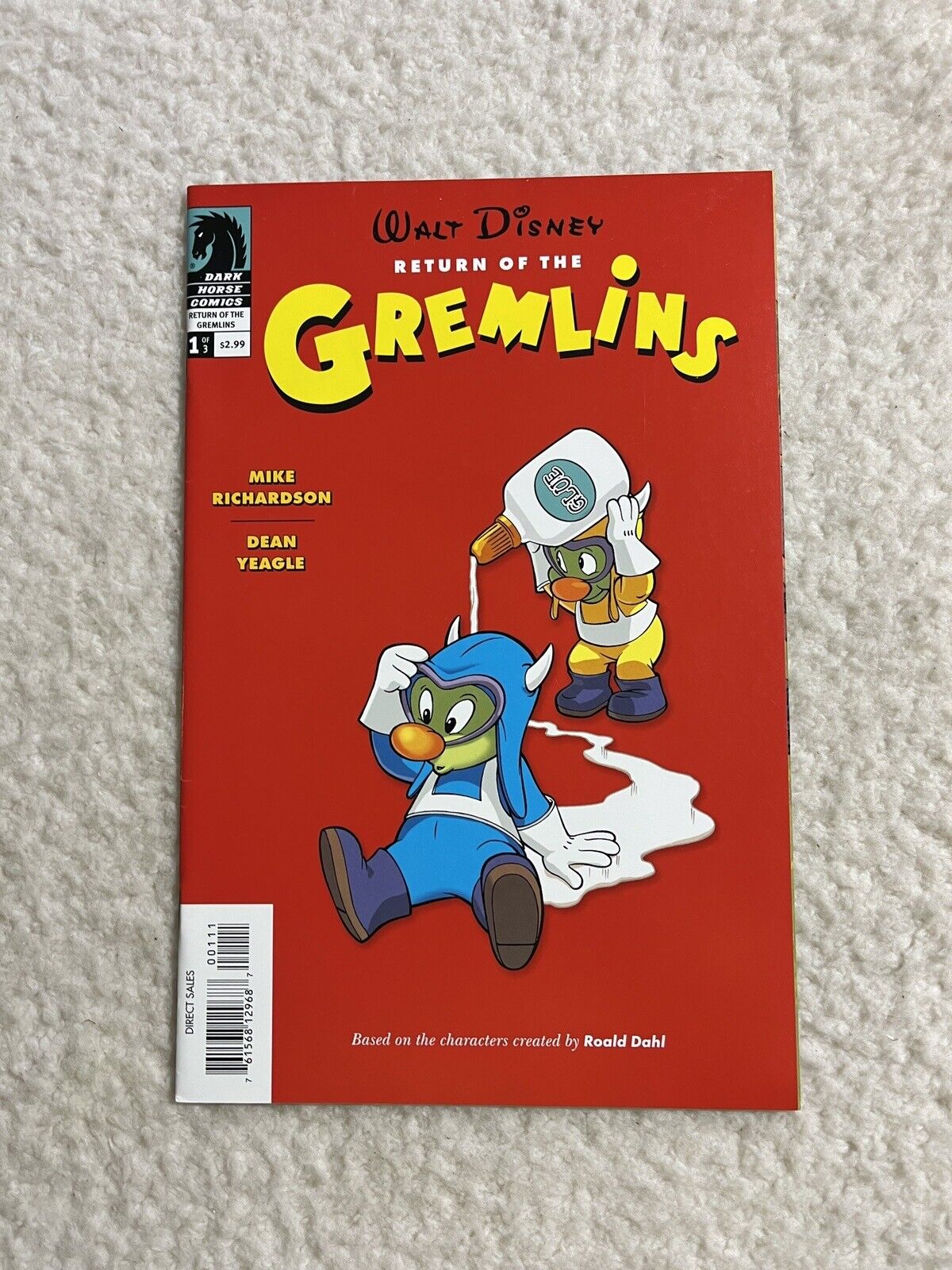 Return of the Gremlins #1 Dark Horse Comics 2008 Walt Disney Roald Dahl