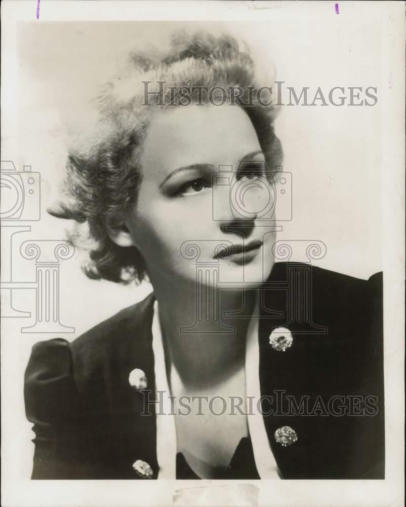 1953 Press Photo Shirley Booth - ctca15001