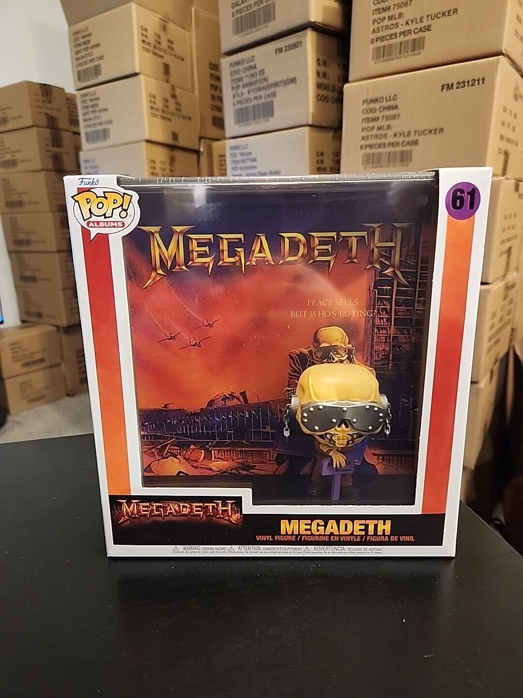 Funko POP Albums: Megadeth - Peace Sells But Whose Buying? - Mint Ships Now