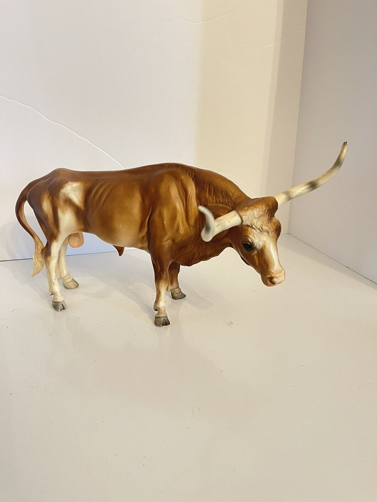 Breyer Reeves Early Texas Longhorn - Very Good Condition Early Mark