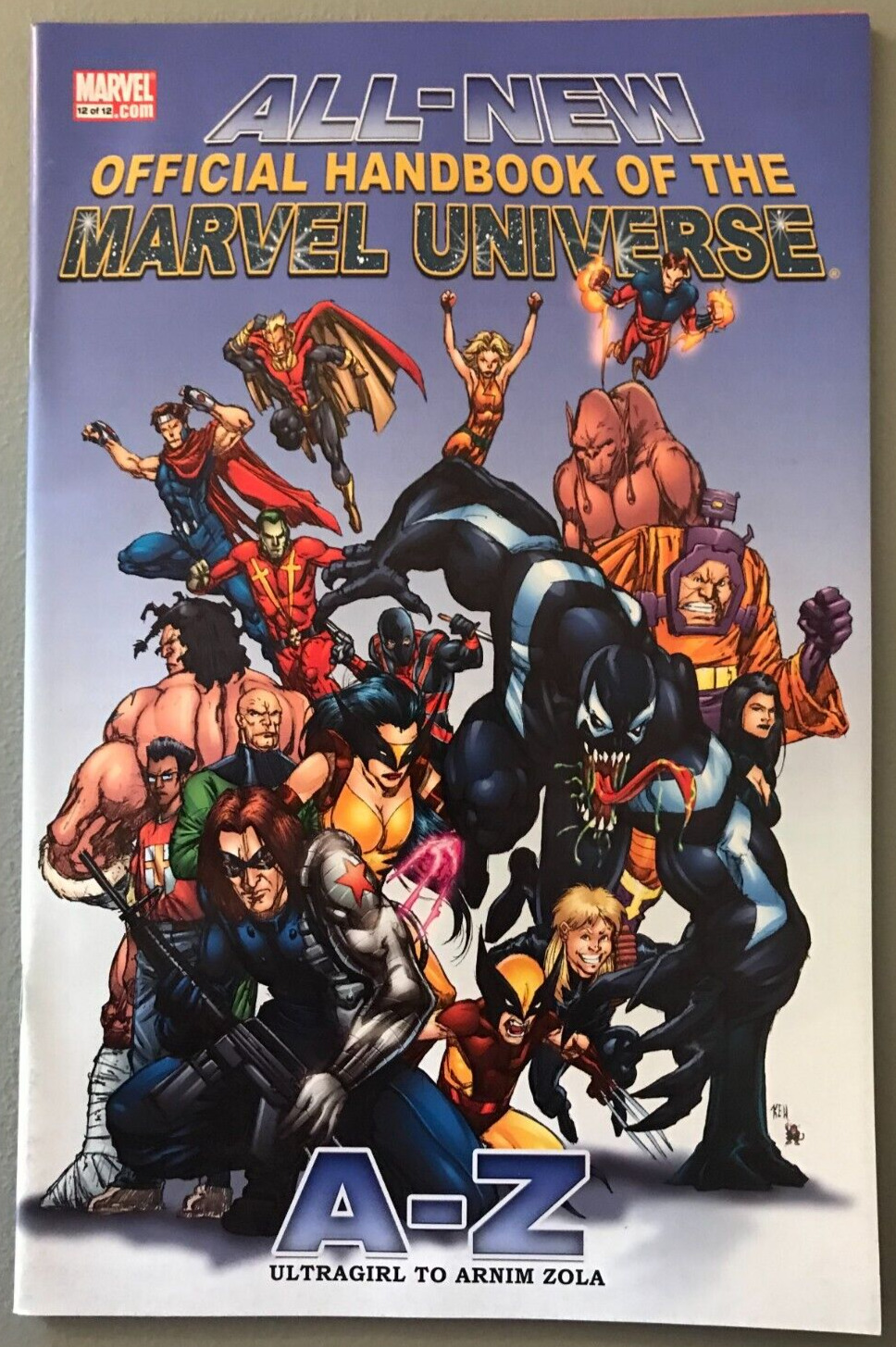 All New Official Handbook Of The Marvel Universe A-Z #12 Venom Warlock NM/M 2006