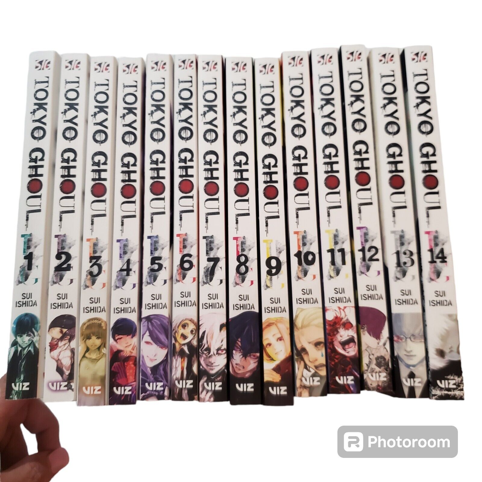 Tokyo Ghoul Manga Set, Volumes 1-14, English Complete Set Anime Comics 