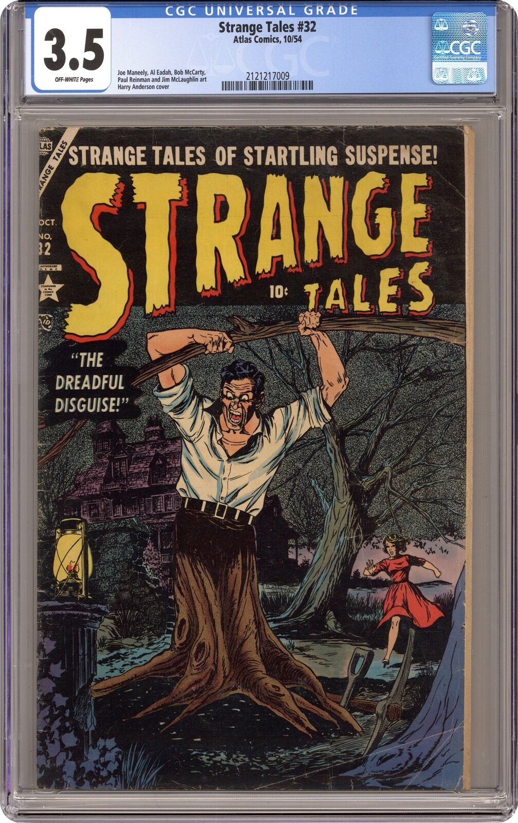 Strange Tales #32 CGC 3.5 1954 2121217009