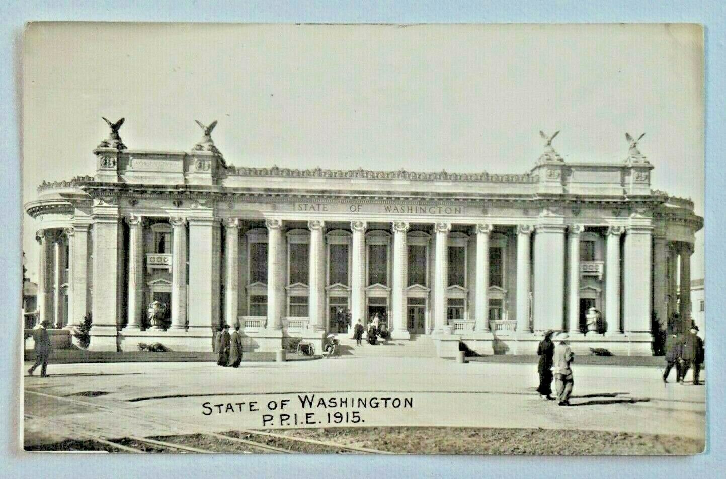 State of Washington Panama Pacific International Exposition RPPC Postcard 9154