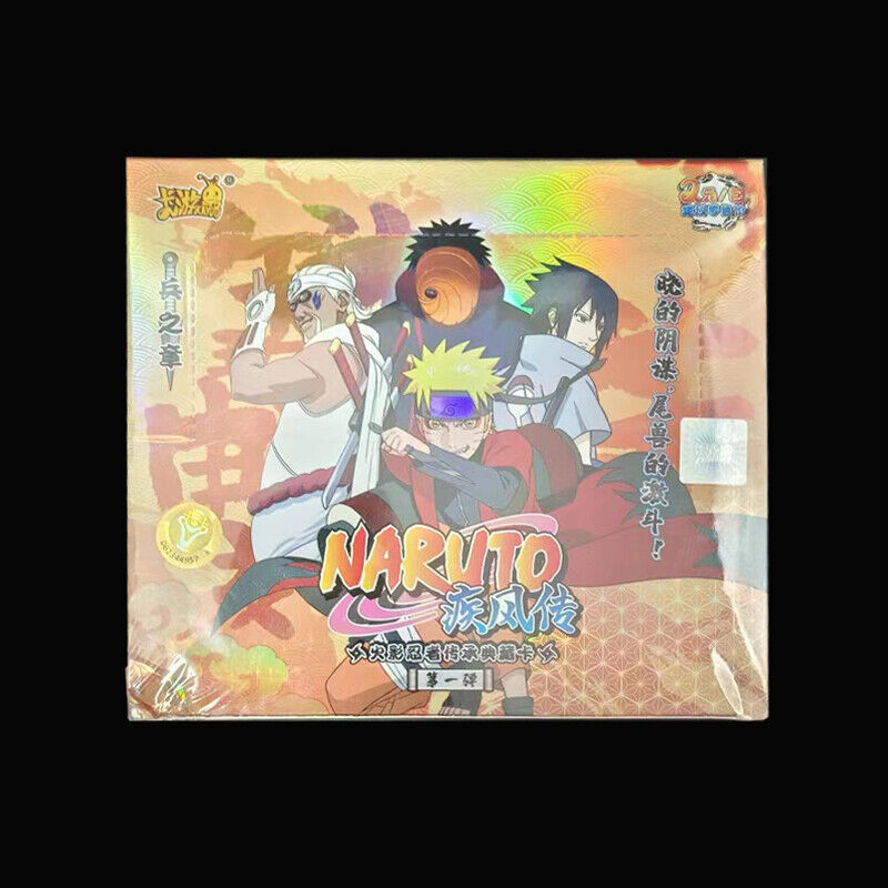 Kayou Naruto Tier 2 - Waves1-6 Box  Authentic Sealed Booster Lot Collection Card