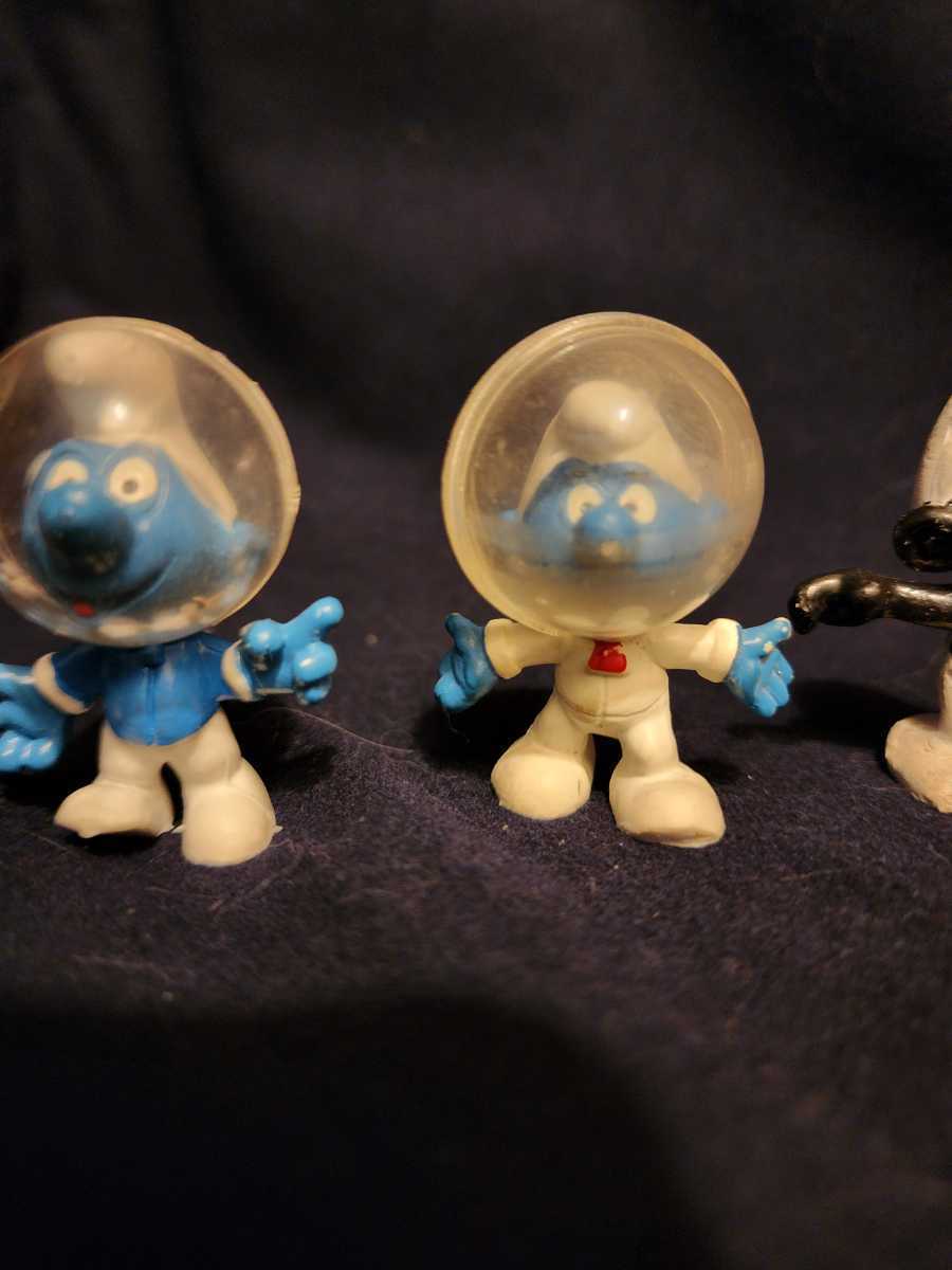 10 Smurfs Rare Vintage Collected