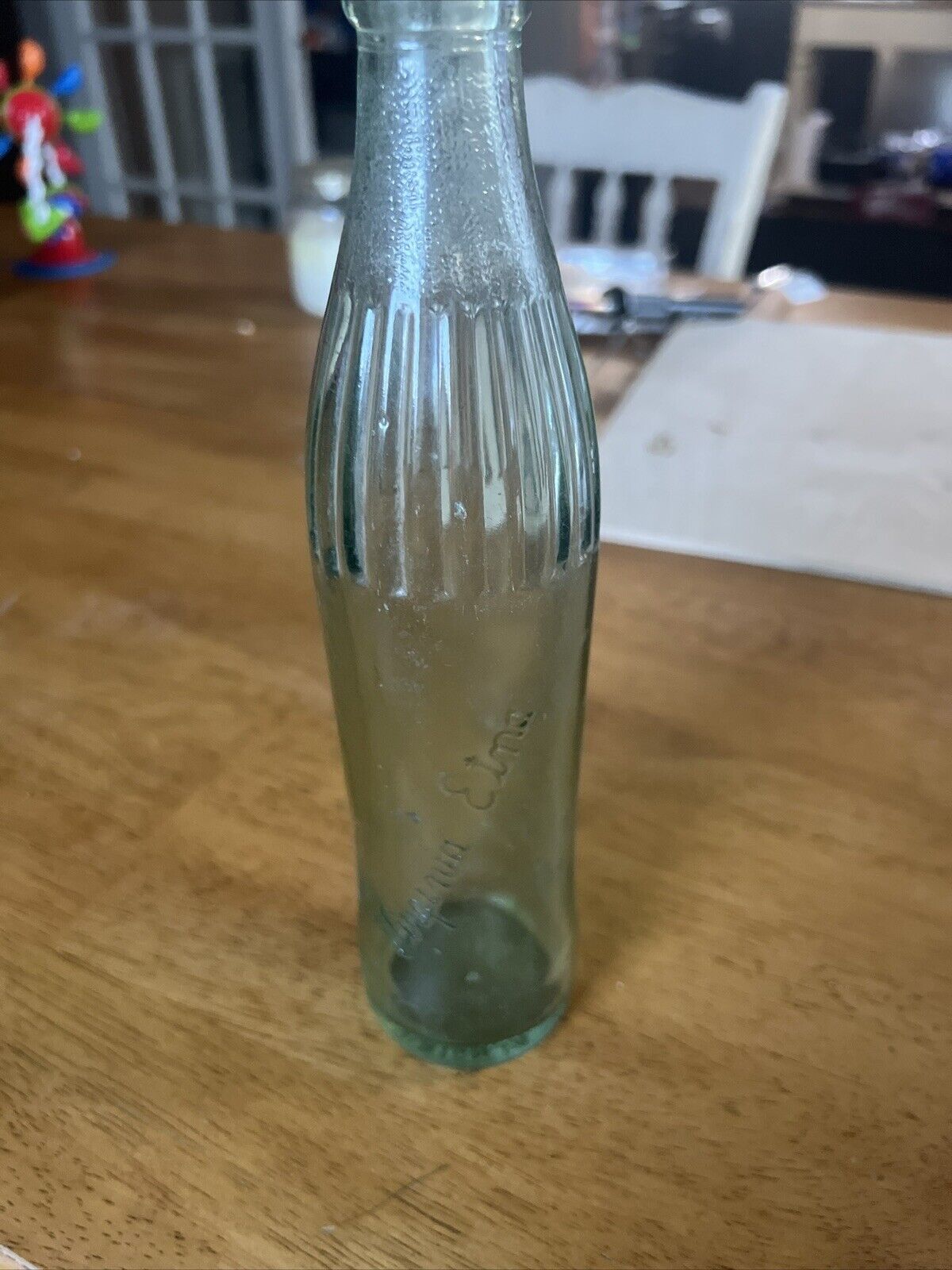 Vintage Virginia Etna Springs Co. Embossed Soda Bottle Vinton VA C3