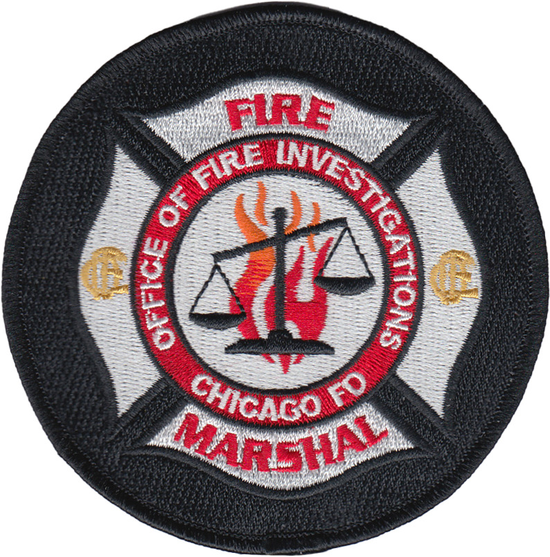 CHICAGO FIRE DEPARTMENT UNIT PATCH: Office of Fire Investigation (OFI) - Fire...