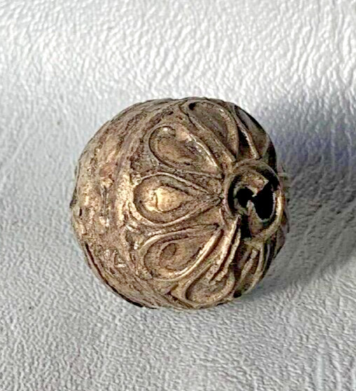 Extremely Ancient Roman Egg Amulet Colored Pendant Very Stunning Rare Bronze