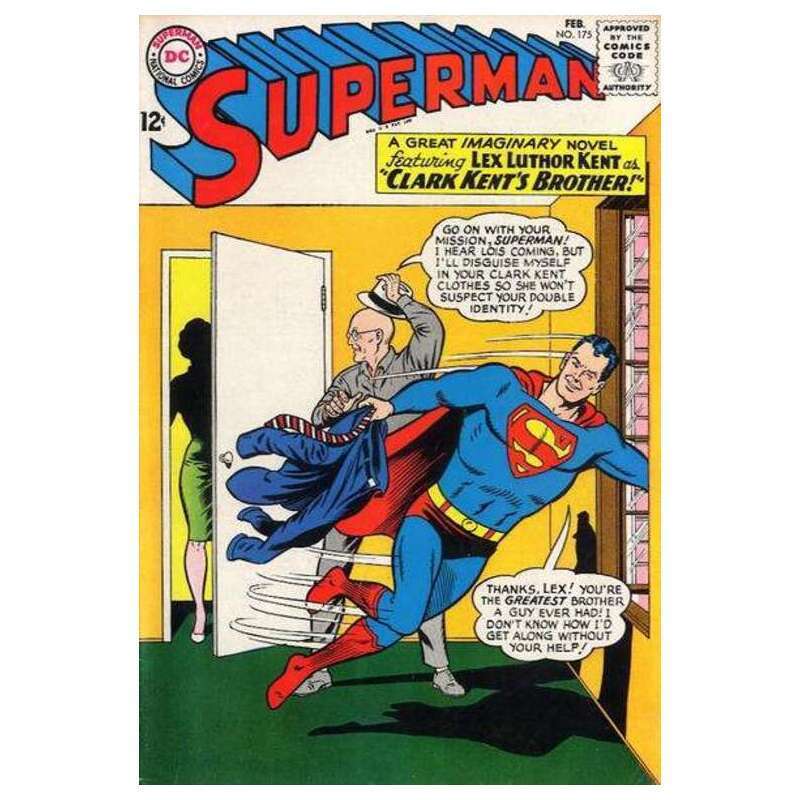 Superman (1939 series) #175 in Fine minus condition. DC comics [s}