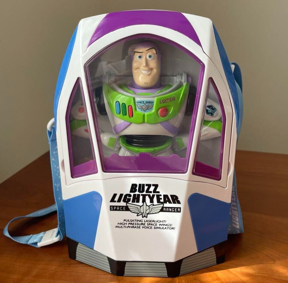 Buzz Lightyear Popcorn Bucket Tokyo Disney Sea Limited Toy Story Japan Used