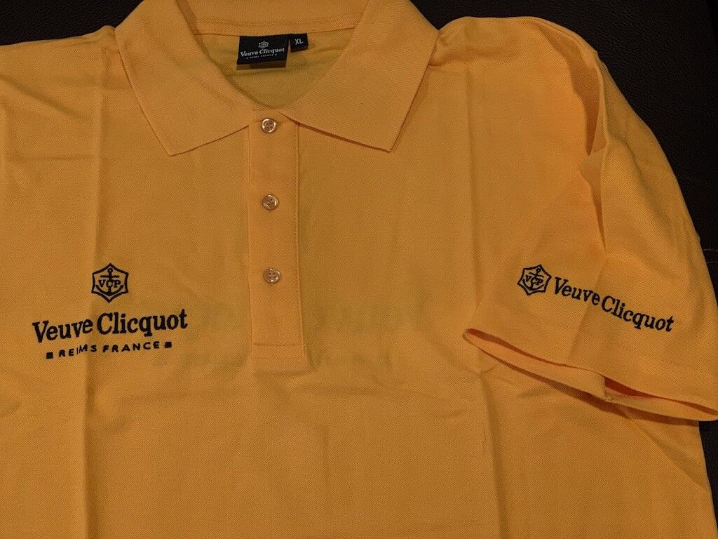 Veuve Clicquot Signature Shirt from Polo Classic *AWESOME* SIZE: X-LARGE (MENS)