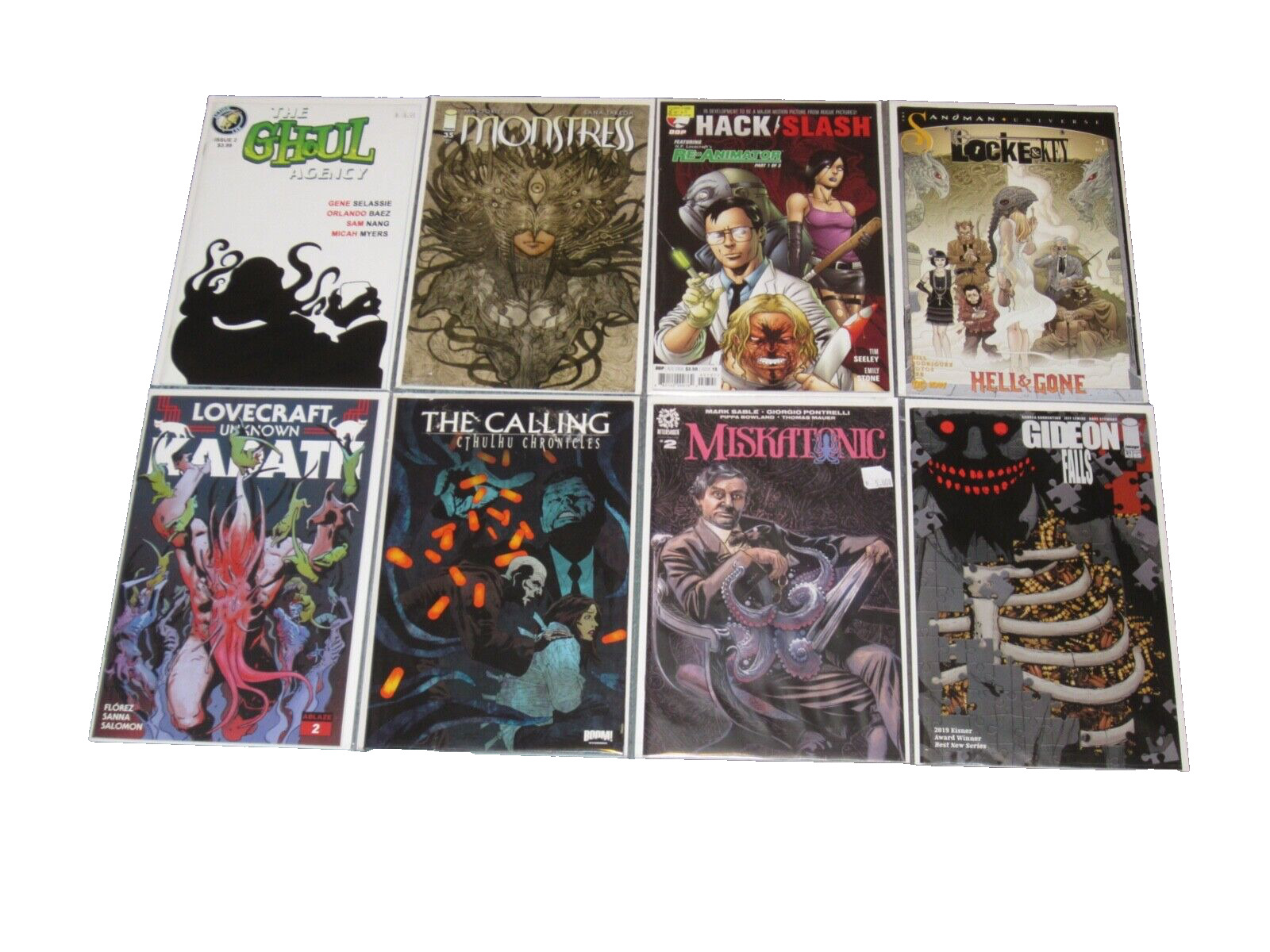 EPIC LOT OF 15 CTHULHU & OTHER H.P. LOVECRAFT THEMED COMIC BOOKS HORROR VF+ AVG
