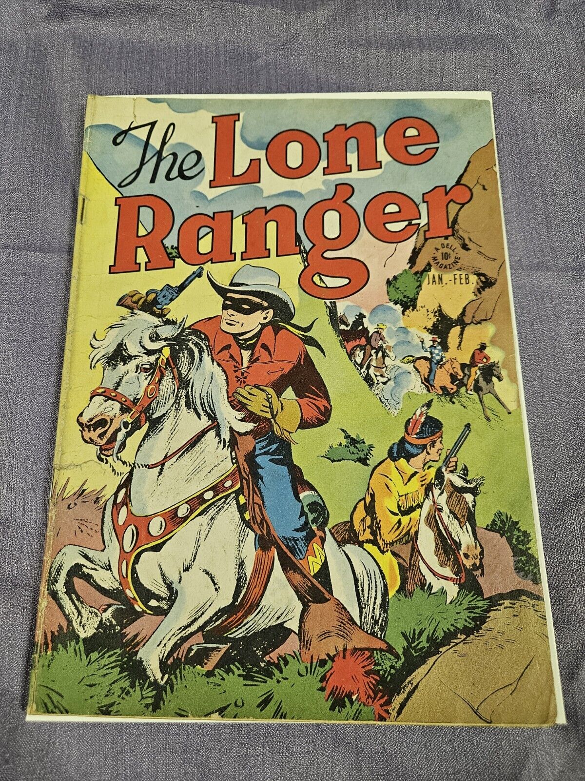 The Lone Ranger #1 (1948) Dell Comics Tonto Western Golden Age See Description