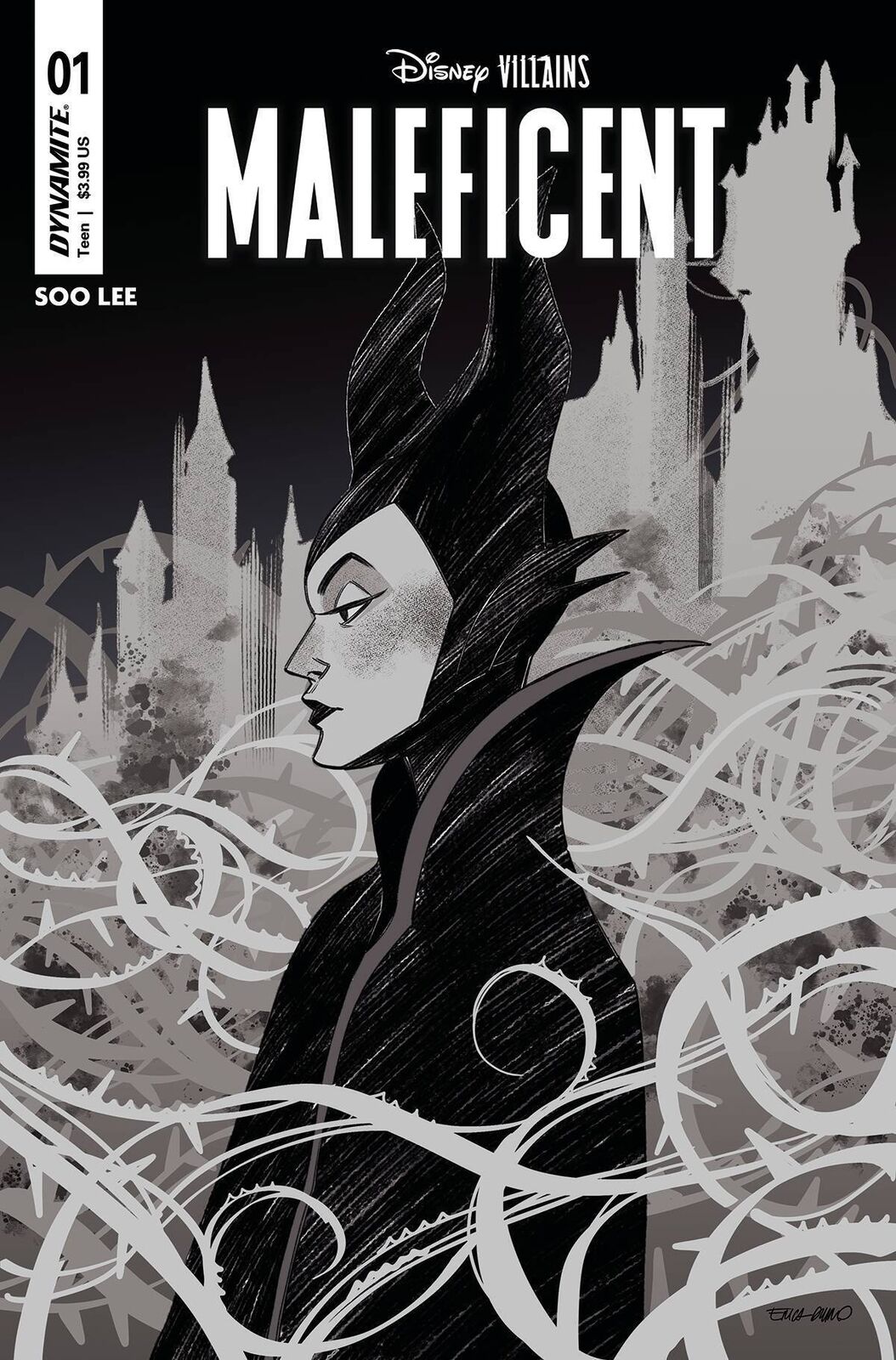 Disney Villains Maleficent #1 Cover Zd 10 Copy Foc Variant Edition Durso