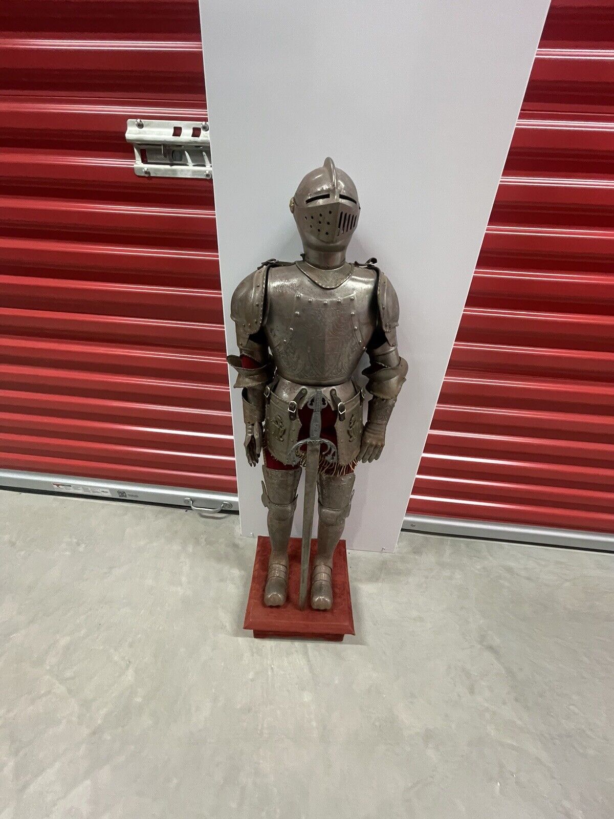 Miniature Suit Armor English German French Renaissance Medieval Armour antique