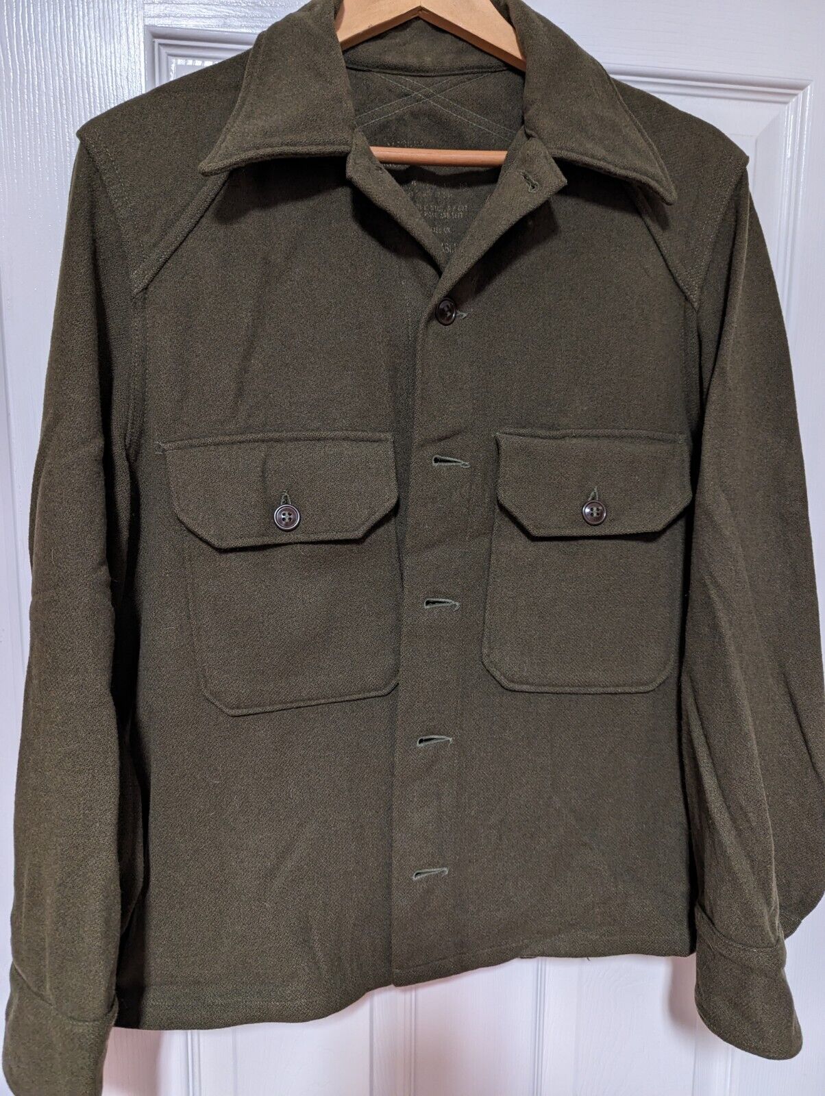 M1951 US Army Wool Field Shirt - Medium Used M-1951 Korean War Era, Great Shape