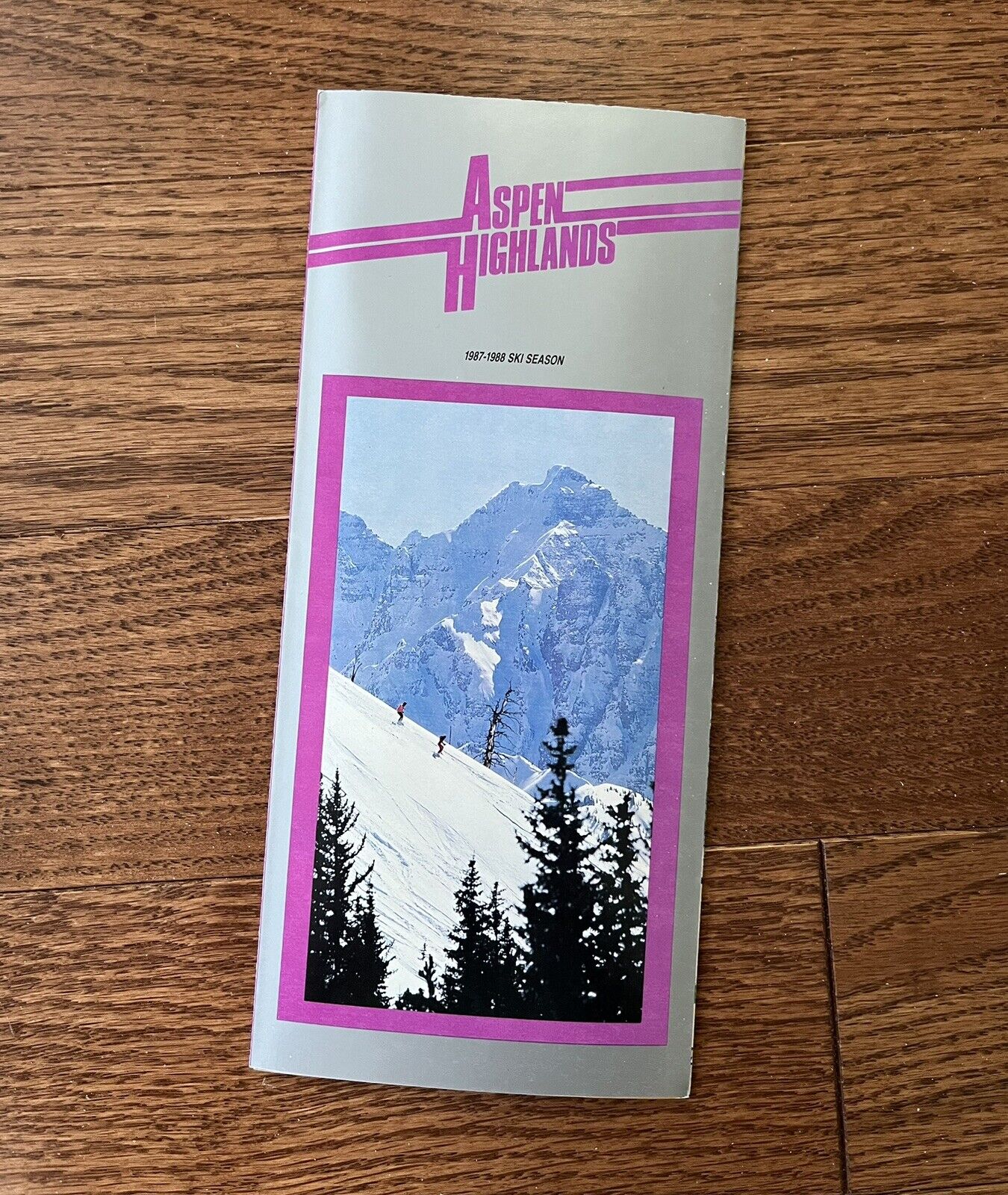 Vintage 1987/1988 Aspen Highlands Ski Resort Brochure