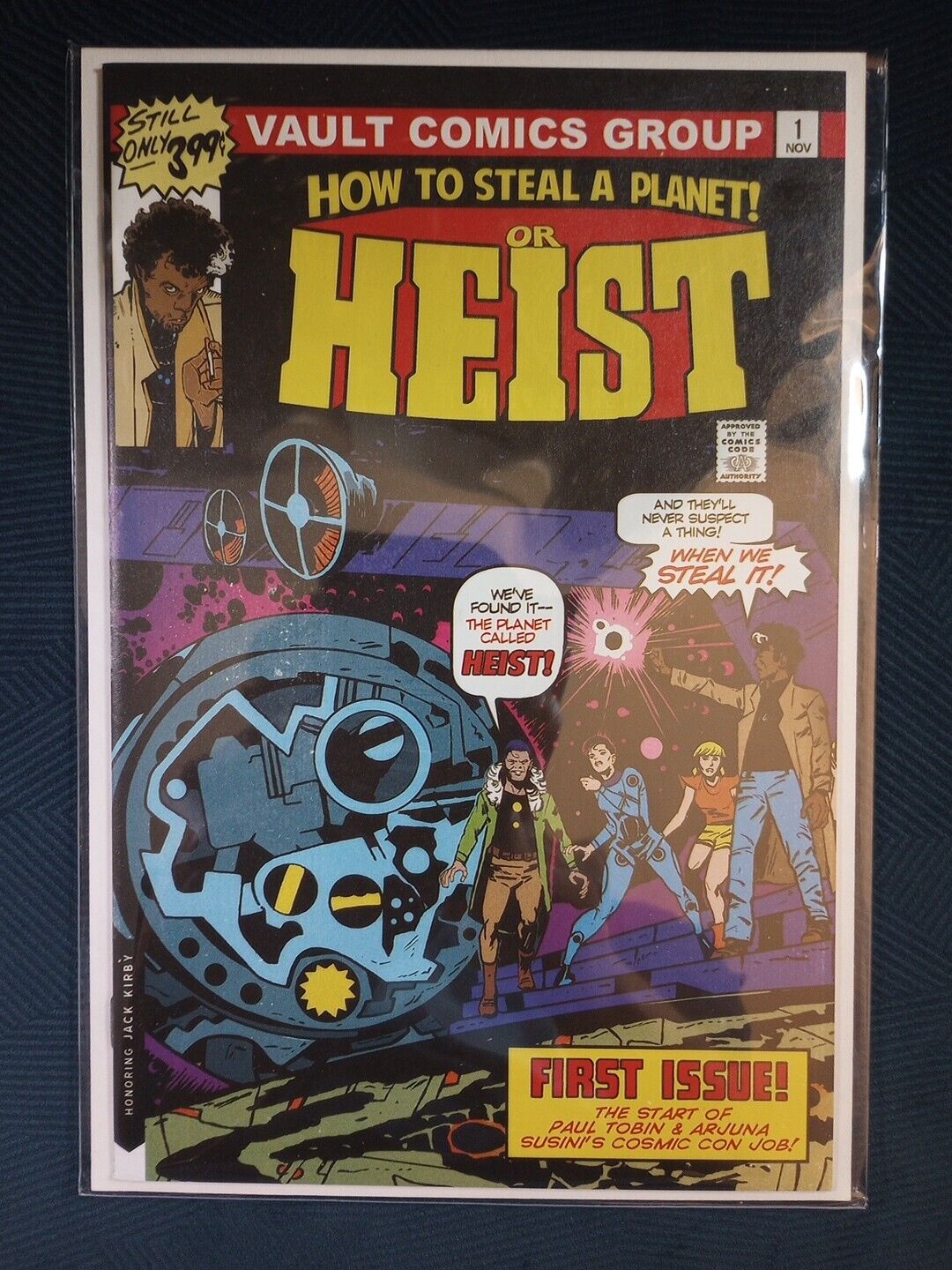 HEIST or How to Steal a Planet #1 (2019) CBSI sealed Exclusive 250 copies VHTF