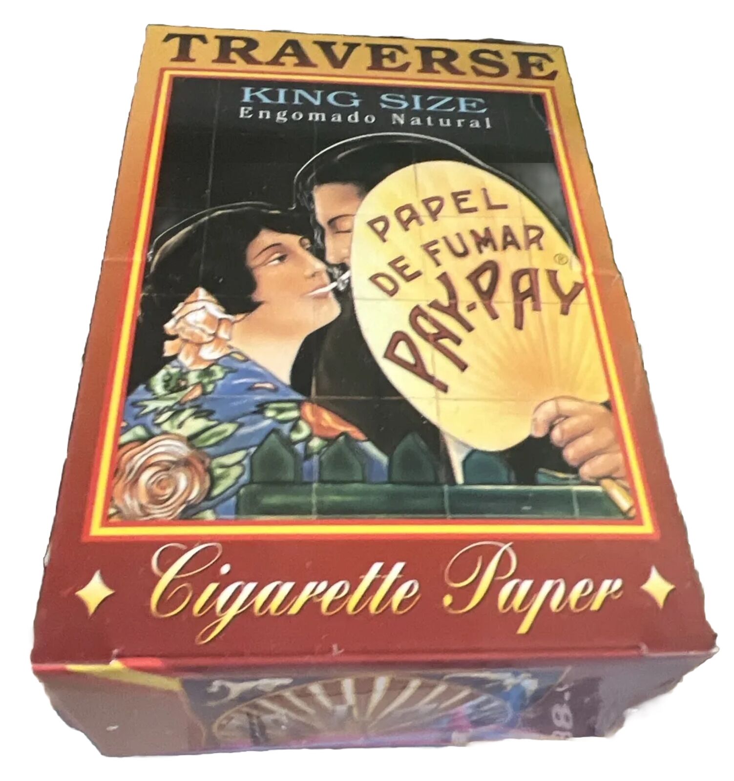 Pay Pay 50 Packs Traverse King Size Collector’s Rolling Papers made in Spain