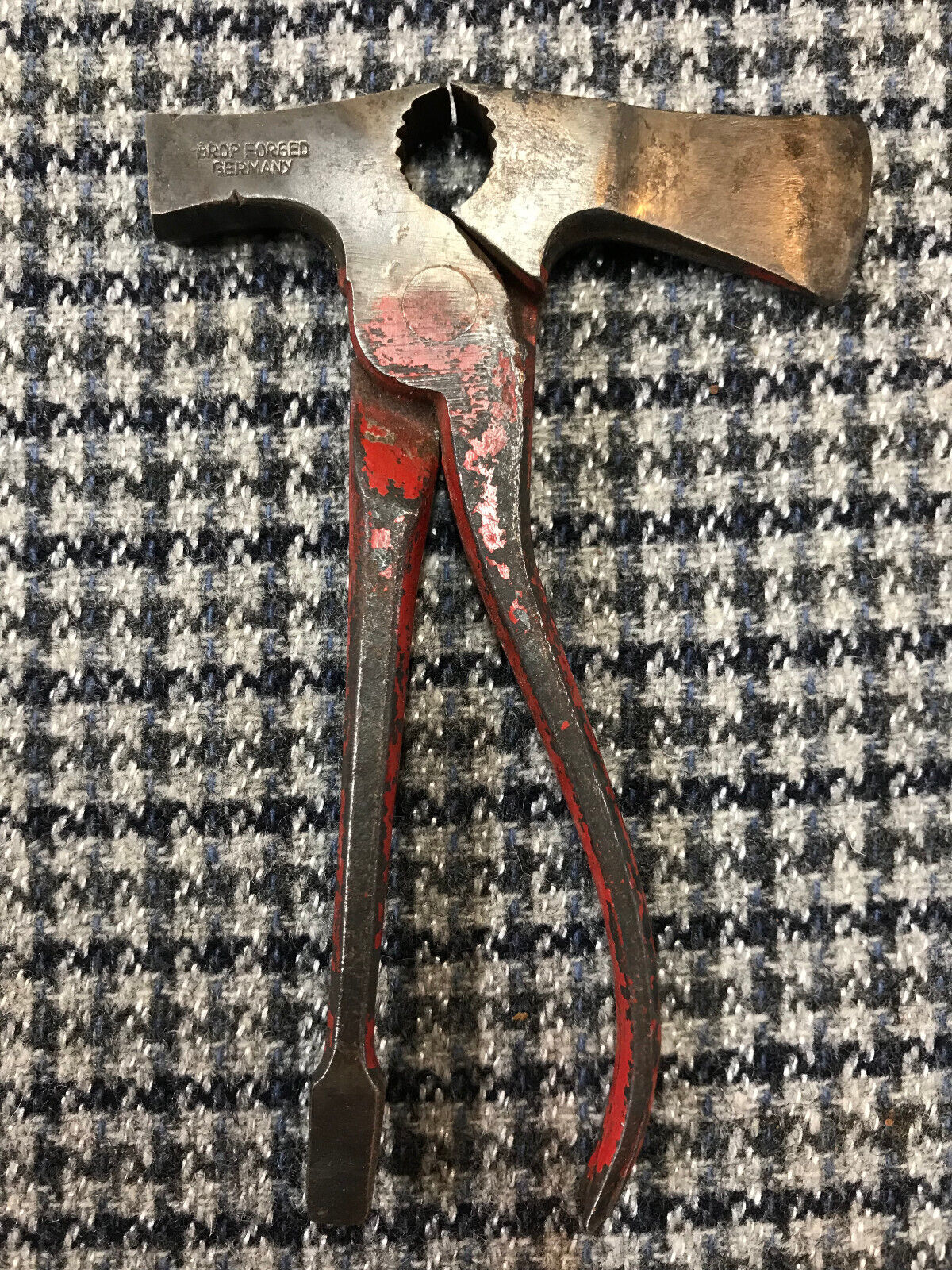 Vintage German Multi-tool Axe Hammer Pliers Screwdriver WWII Era 5\