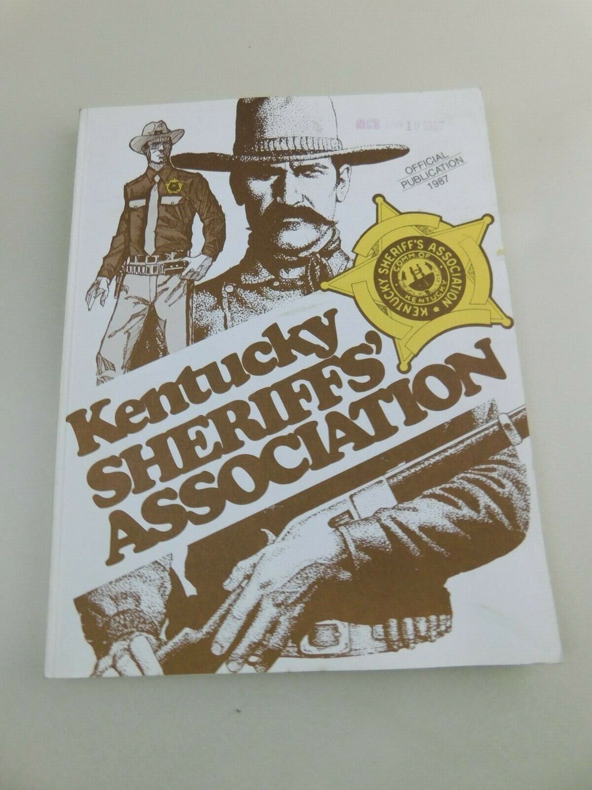 1987 SHERIFFS ASSOCIATION Official Publication