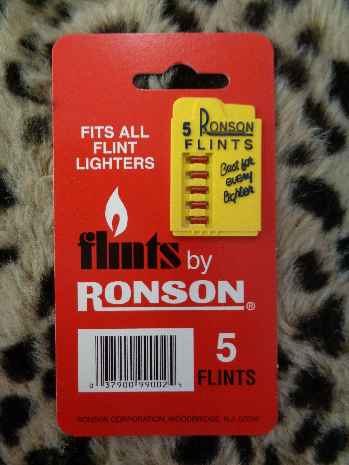 Vintage Ronson Lighter Flints 5 New Old Stock Zippo