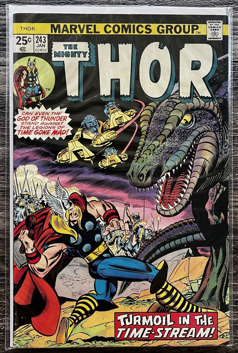 THOR #243 - Marvel Comics - 1st Time Twisters - Clean Copy  Key Issue 🔑