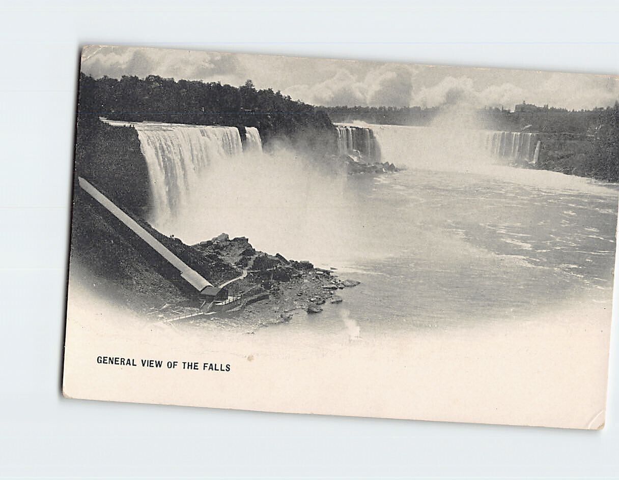 Postcard General View of the Falls North America
