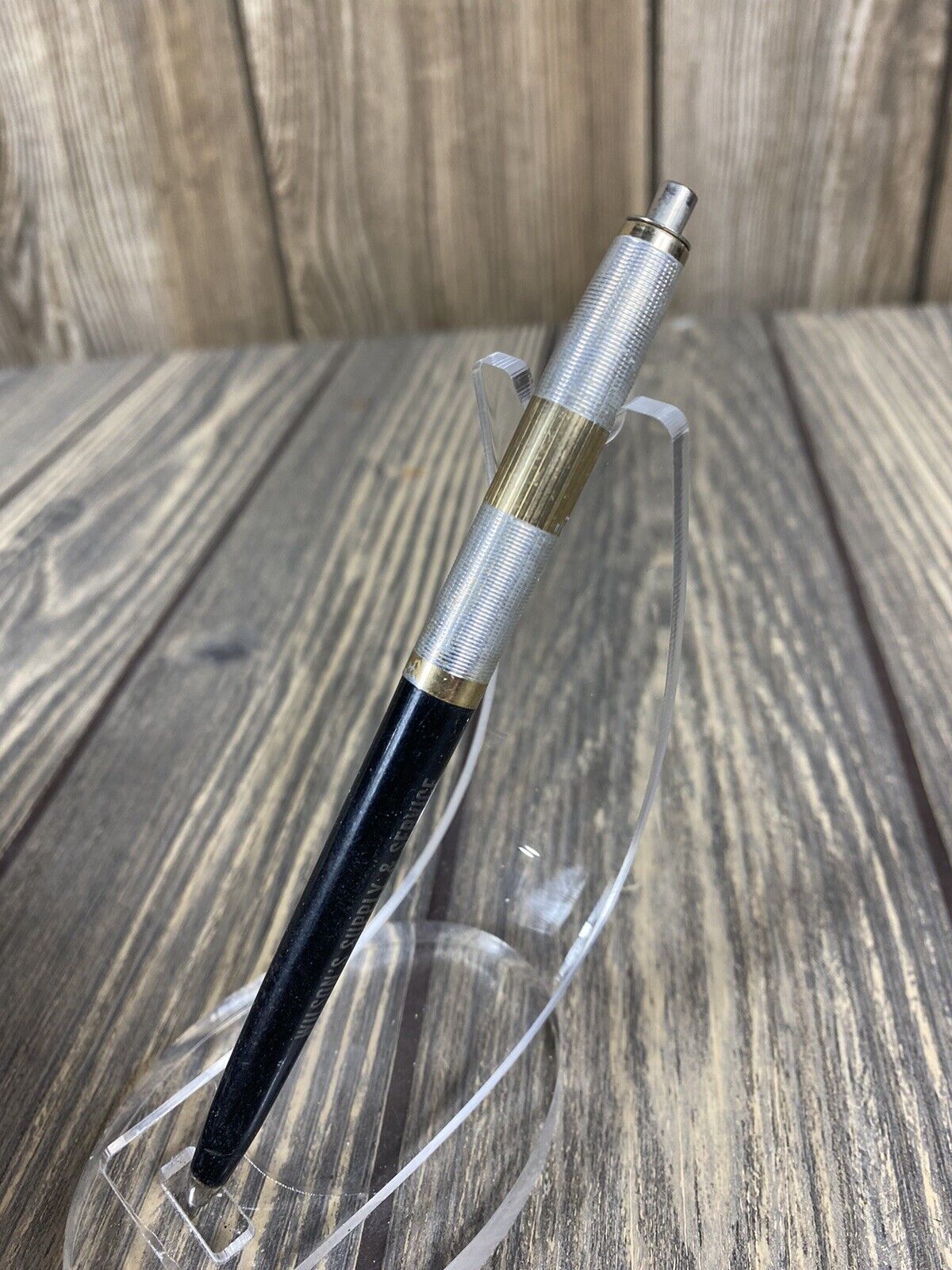 Vintage Wilson’s Supply And Service Lawerence Kansas Wings Pen Advertisement