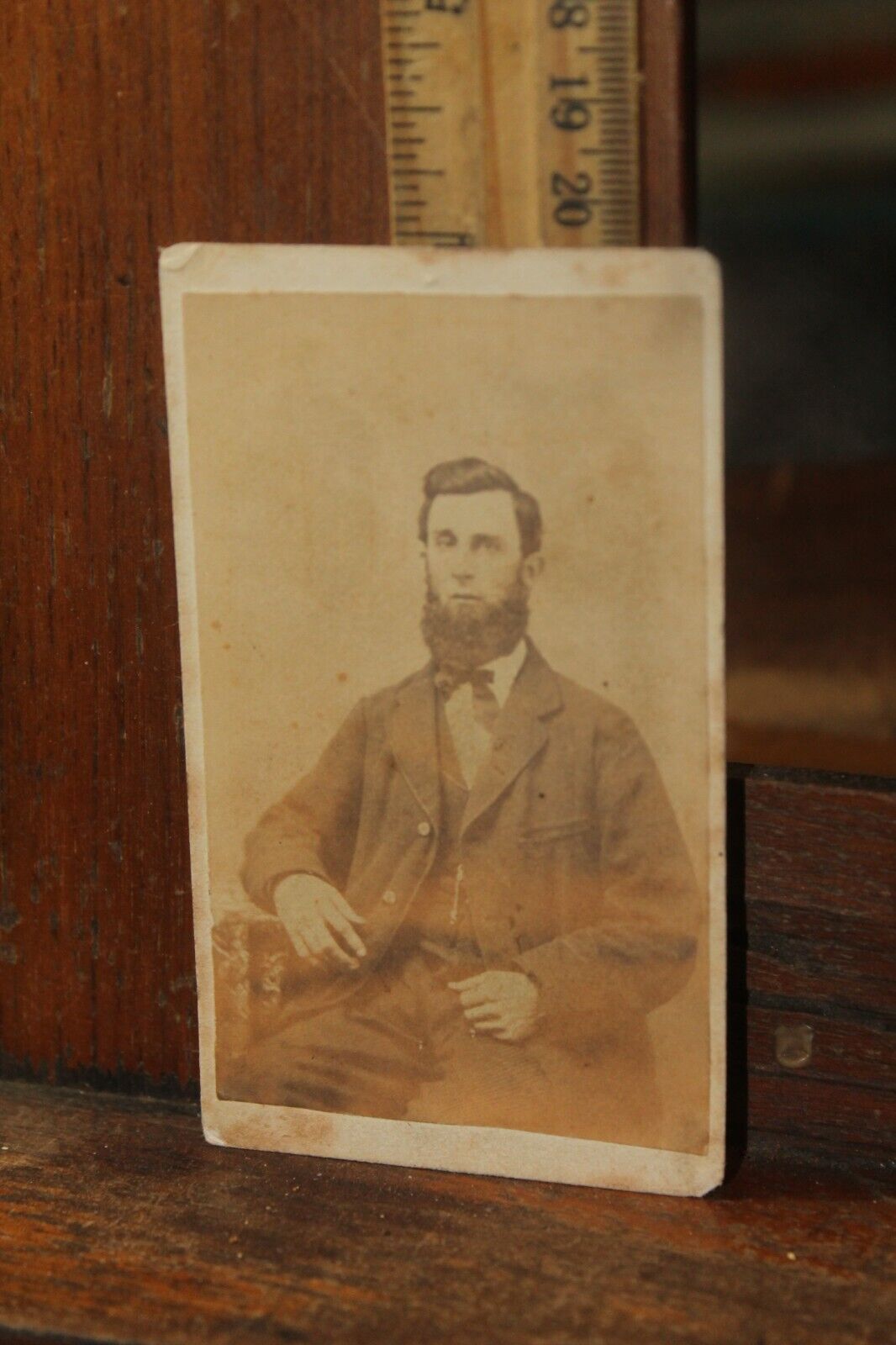 Antique Cartes des Visites Photograph Cadiz Ohio Gentleman