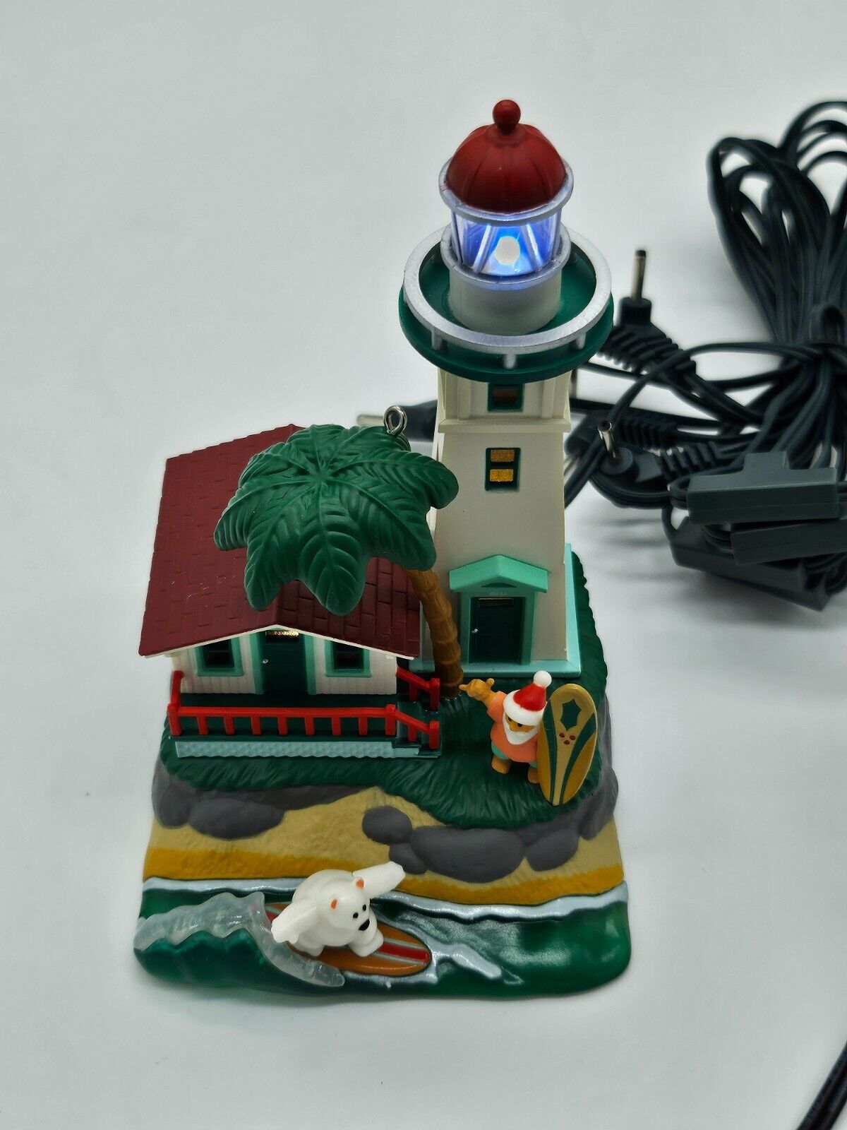 2021 Hallmark Holiday Lighthouse Keepsake Ornament 10th In Series**USED**