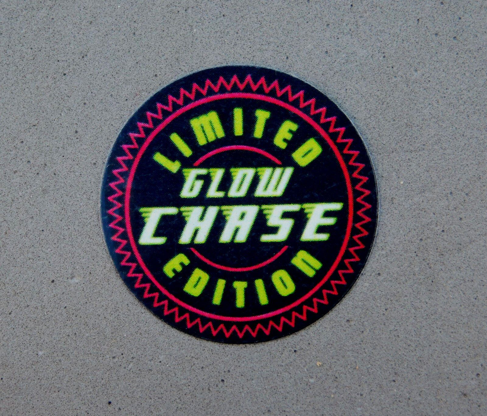FUNKO POP REPRODUCTION REPLACEMENT GLOW IN THE DARK CHASE STICKER