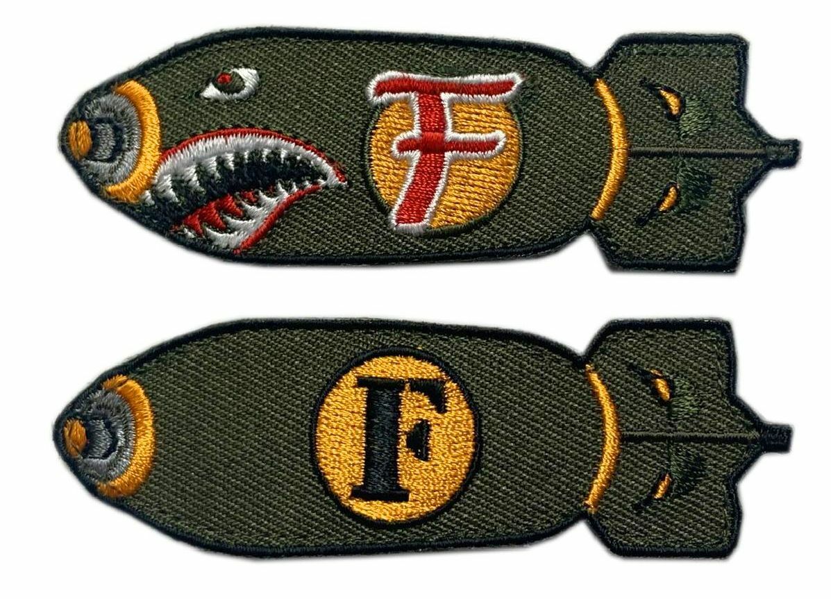 Dropping F Bomb Morale Tactical Patch [2PC Bundle -3.5 x 1.0 -FB 8,10]