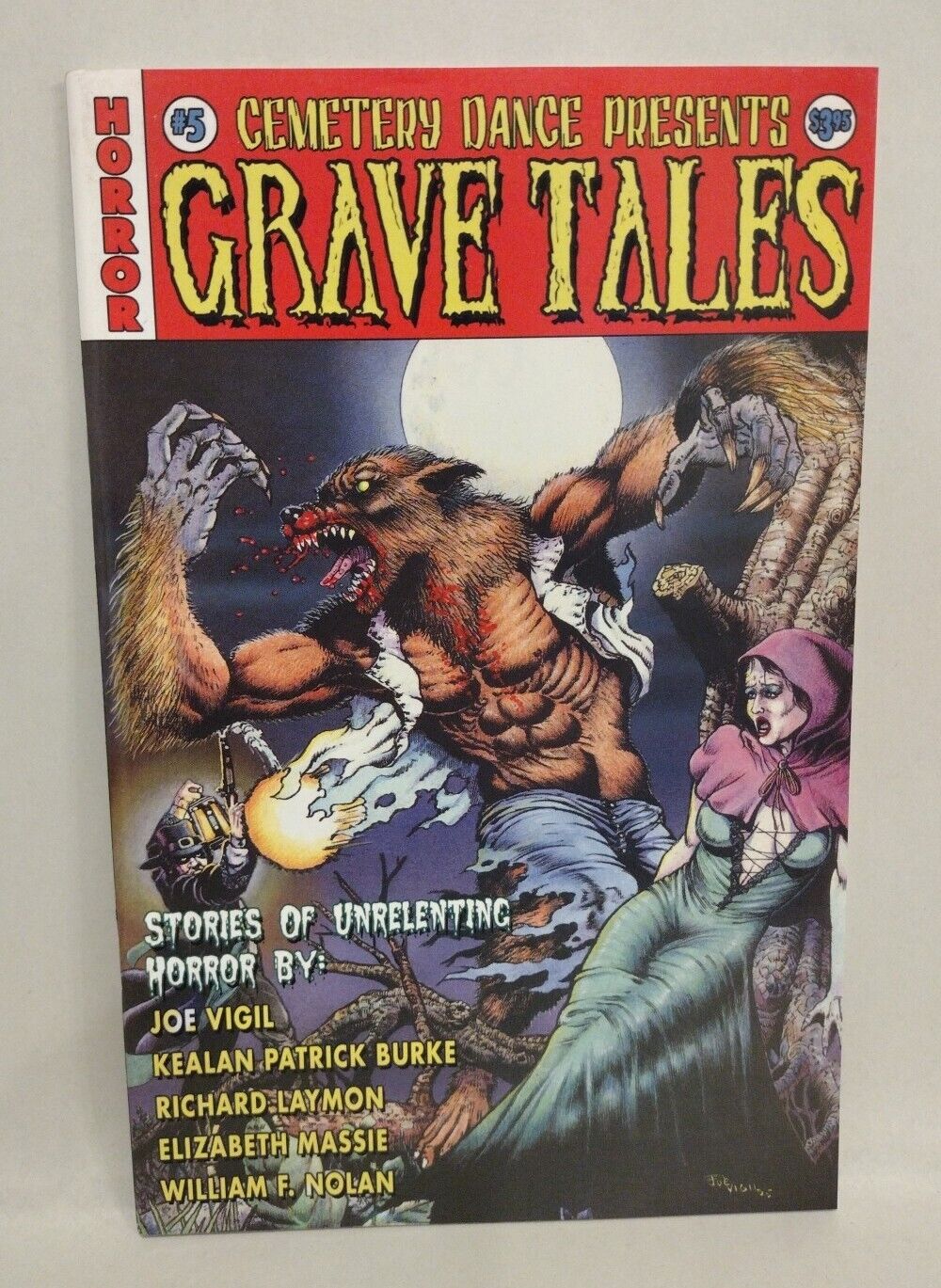 Cemetery Dance Presents Grave Tales #5 (2008) SD Horror Comic Joe Vigil Cover NM